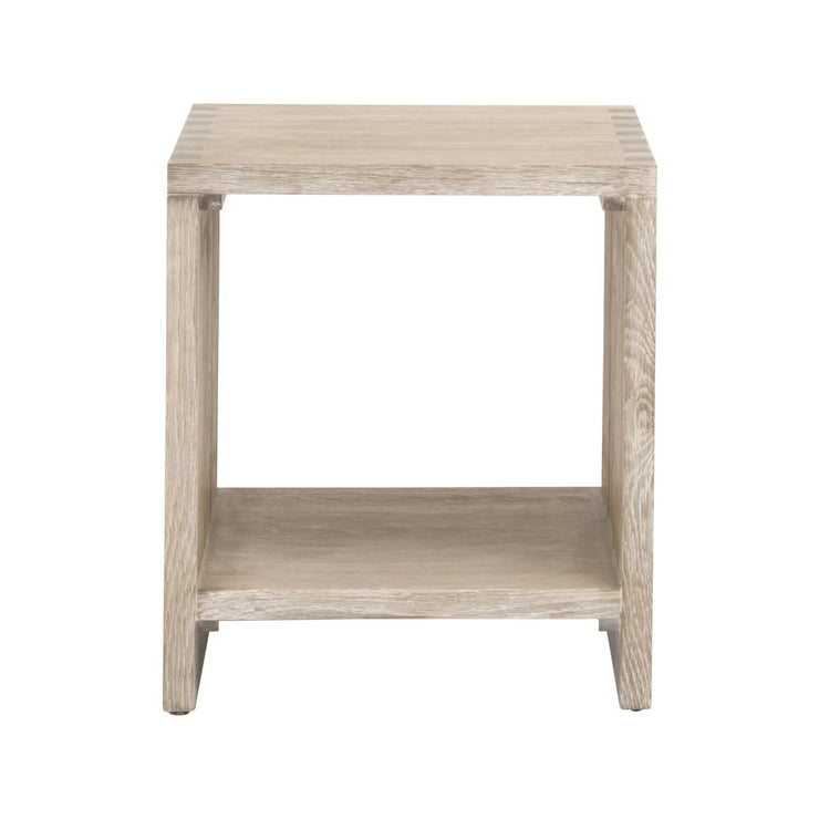 Essentials For Living Wexford End Table ~ Bleached Oak