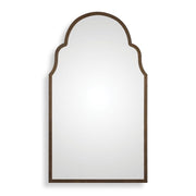 Uttermost Brayden Dark Brown With Gold Highlights Arched  Mirror