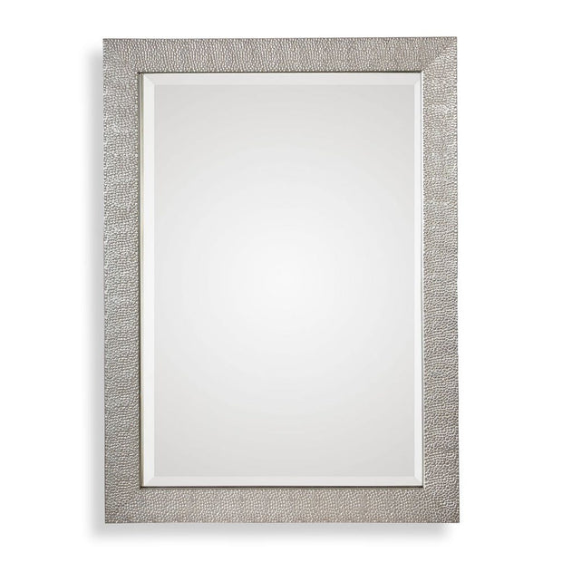 Uttermost Porcius Textured Antiqued Silver Mirror