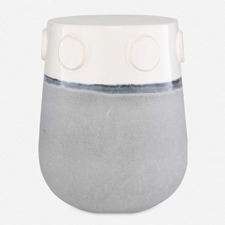 Uttermost Mulvane Glazed Ceramic Garden Stool