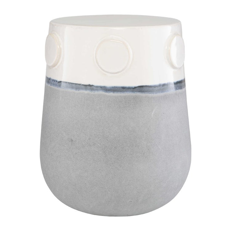 Uttermost Mulvane Glazed Ceramic Garden Stool
