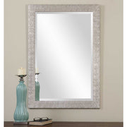 Uttermost Porcius Textured Antiqued Silver Mirror