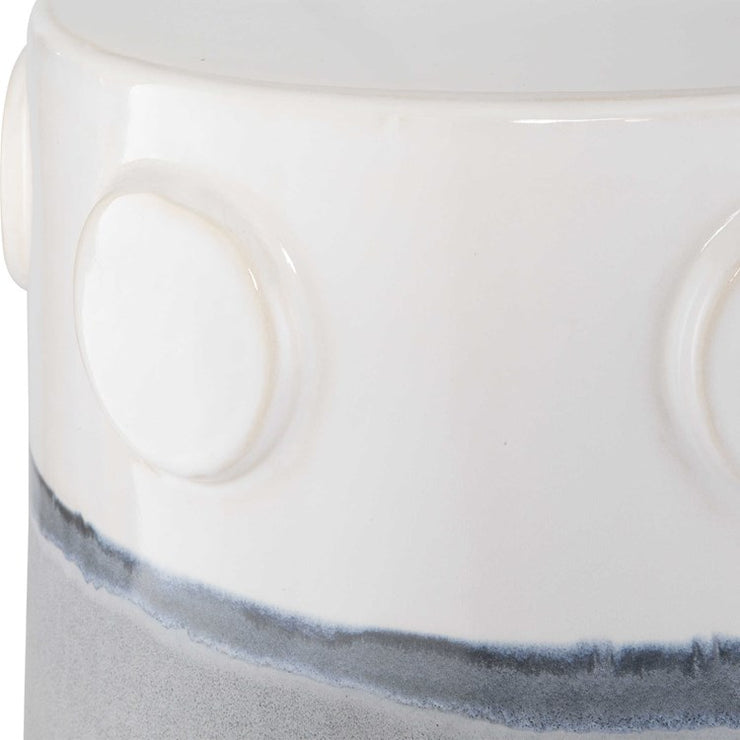 Uttermost Mulvane Glazed Ceramic Garden Stool
