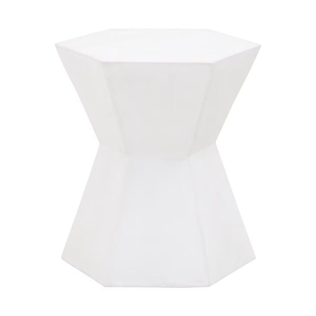 Essentials For Living Bento Accent Table~ Ivory Concrete