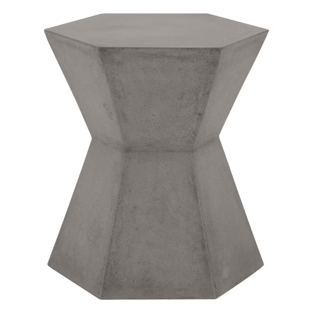 Essentials For Living Bento Accent Table~ Slate Gray Concrete