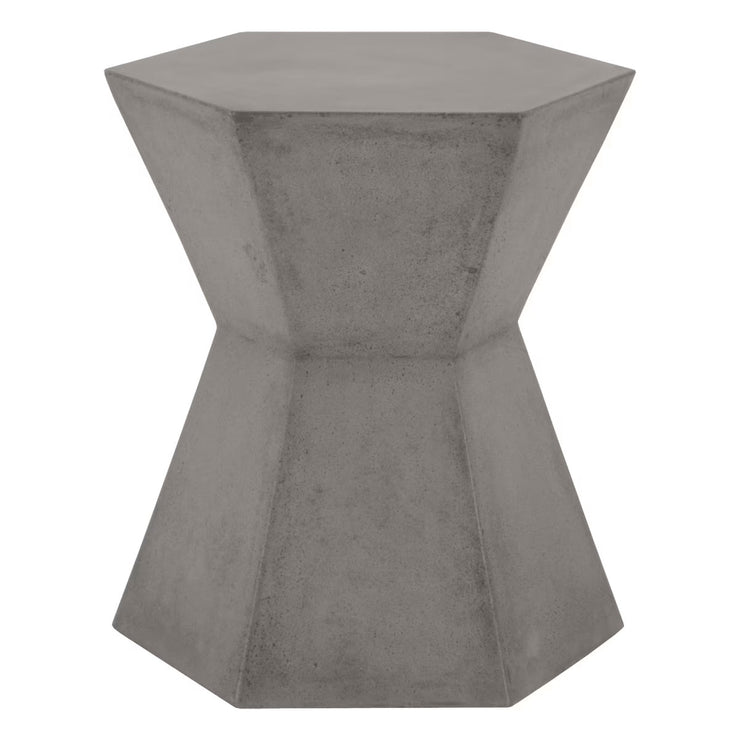 Essentials For Living Bento Accent Table~ Slate Gray Concrete