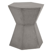 Essentials For Living Bento Accent Table~ Slate Gray Concrete