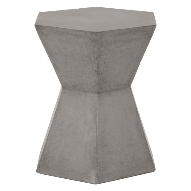 Essentials For Living Bento Accent Table~ Slate Gray Concrete