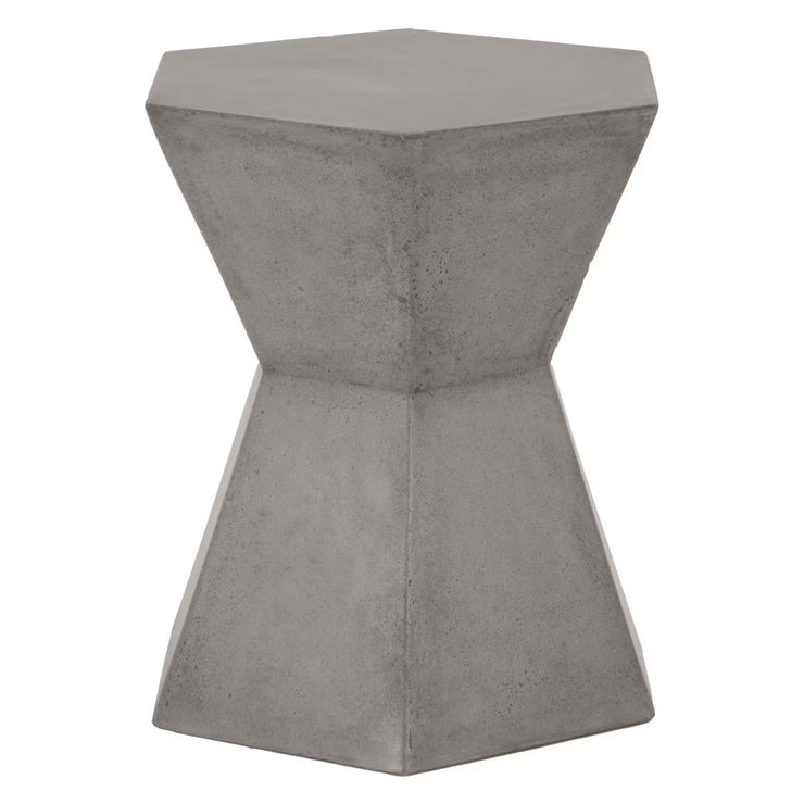 Essentials For Living Bento Accent Table~ Slate Gray Concrete