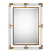 Uttermost Balkan Antique Gold Leaf Mirror