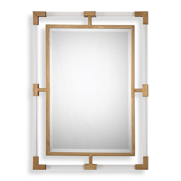 Uttermost Balkan Antique Gold Leaf Mirror
