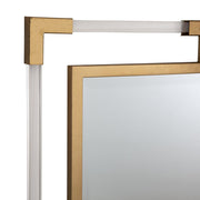 Uttermost Balkan Antique Gold Leaf Mirror
