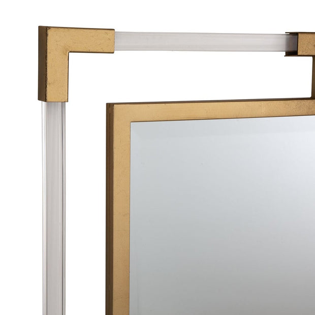 Uttermost Balkan Antique Gold Leaf Mirror