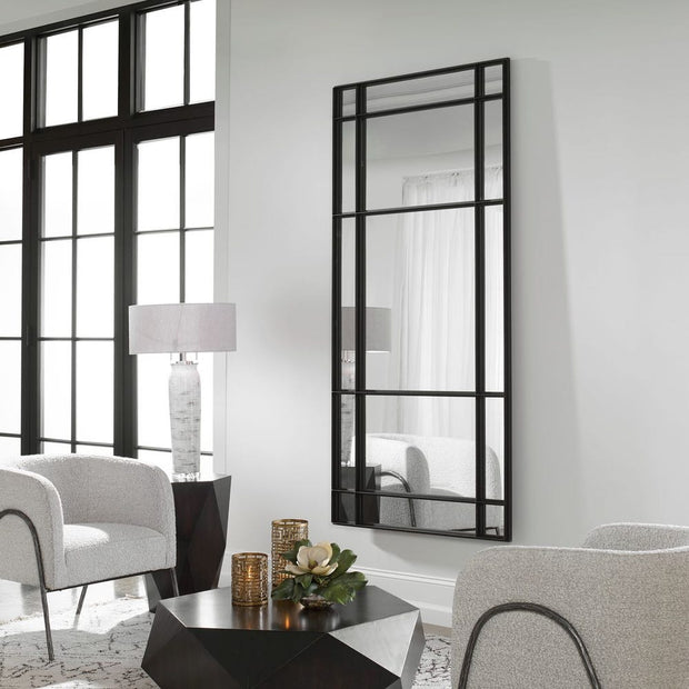 Uttermost Spurgeon Iron Window Pane Mirror