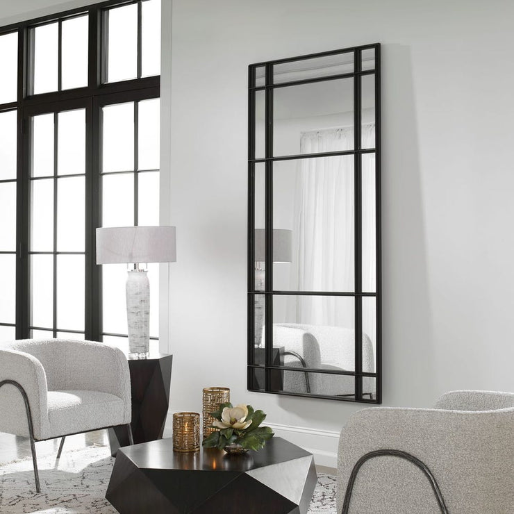 Uttermost Spurgeon Iron Window Pane Mirror