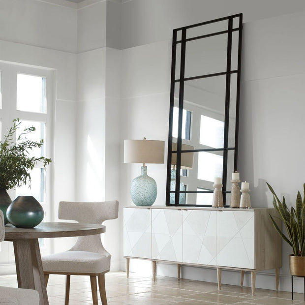 Uttermost Spurgeon Iron Window Pane Mirror