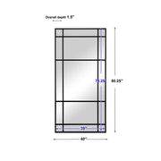 Uttermost Spurgeon Iron Window Pane Mirror