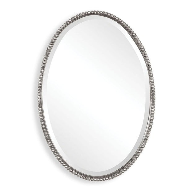 Uttermost Sherise Brushed Nickel Mirror