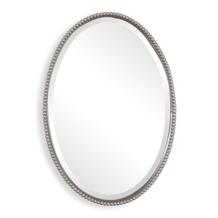Uttermost Sherise Brushed Nickel Mirror