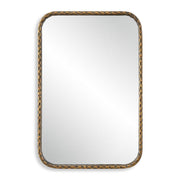 Uttermost A Little Knotty Aged Bronze Vanity Mirror