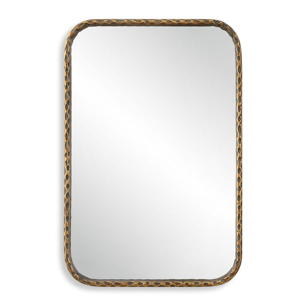 Uttermost A Little Knotty Aged Bronze Vanity Mirror