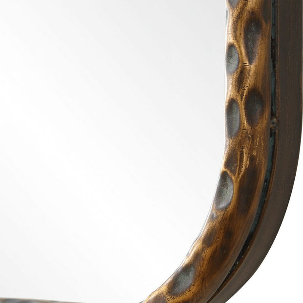 Uttermost A Little Knotty Aged Bronze Vanity Mirror