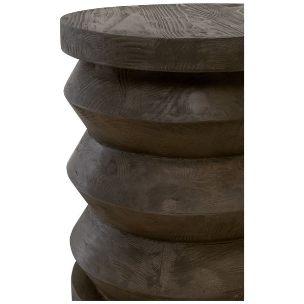 Essentials For Living Pier Accent Table~ Drift Brown Pine