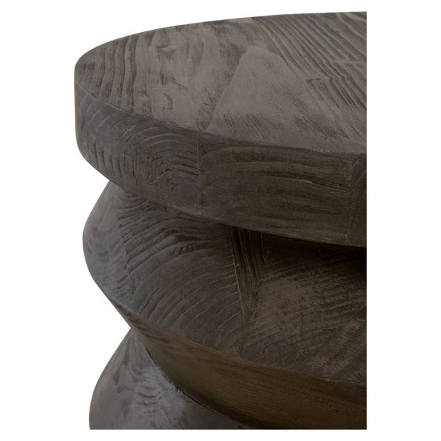 Essentials For Living Pier Accent Table~ Drift Brown Pine