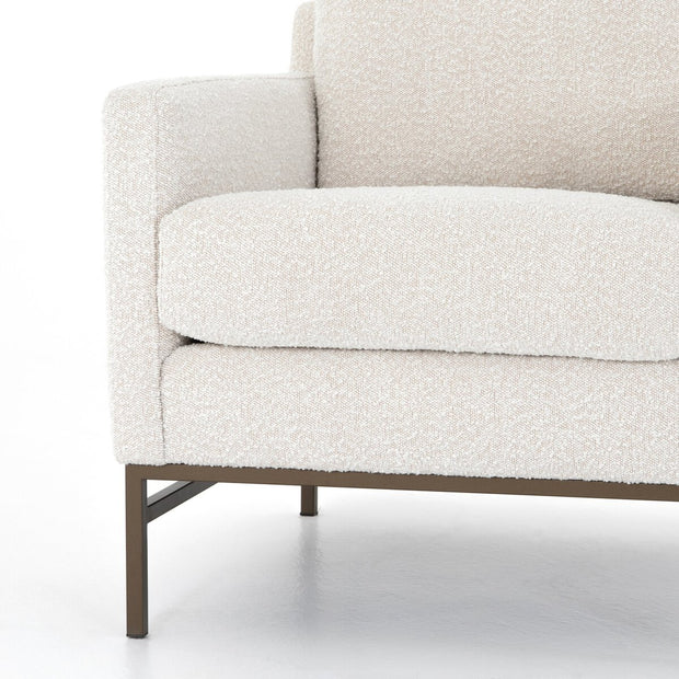 Four Hands Vanna Chair ~ Knoll Natural Upholstered Performance Fabric