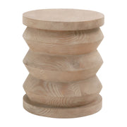 Essentials For Living Pier Accent Table~ Smoke Gray Pine