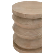 Essentials For Living Pier Accent Table~ Smoke Gray Pine