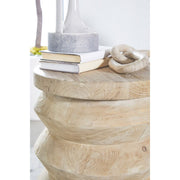 Essentials For Living Pier Accent Table~ Smoke Gray Pine