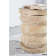Essentials For Living Pier Accent Table~ Smoke Gray Pine