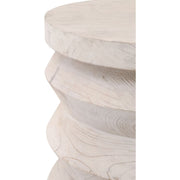 Essentials For Living Pier Accent Table~ White Wash Pine