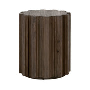 Essentials For Living Roma Accent Table~ Drift Brown Pine
