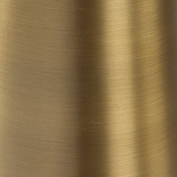 Uttermost Holton Brushed Brass and Marble Round Accent Table