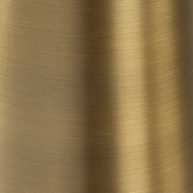 Uttermost Holton Brushed Brass and Marble Round Accent Table