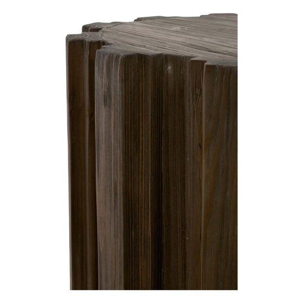 Essentials For Living Roma Accent Table~ Drift Brown Pine