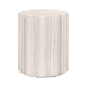 Essentials For Living Roma Accent Table~ White Wash Pine