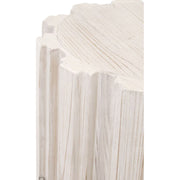 Essentials For Living Roma Accent Table~ White Wash Pine