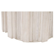 Essentials For Living Roma Accent Table~ White Wash Pine