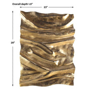 Uttermost Undulate Metal Wall Panel ~ Indoor And Outdoor Use