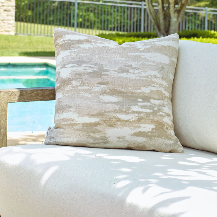 Uttermost Abstract Waves Sunbrella Fabric Outdoor Pillow 20 x 20