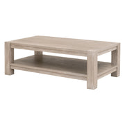 Essentials For Living Alder Coffee Table ~ Natural Gray Acacia