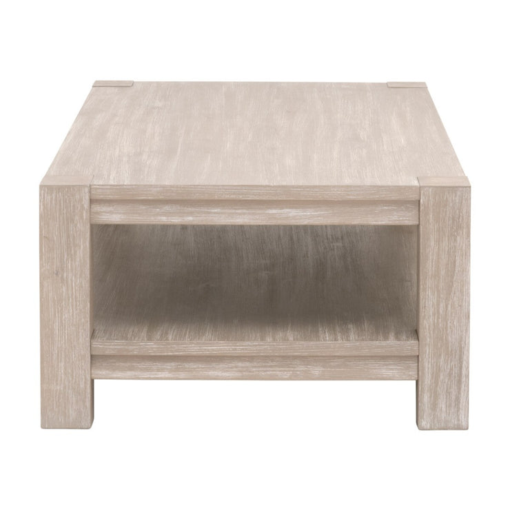 Essentials For Living Alder Coffee Table ~ Natural Gray Acacia
