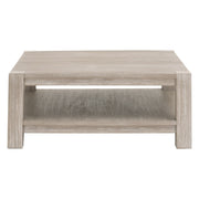 Essentials For Living Alder Square Coffee Table ~ Natural Gray Acacia