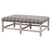 Essentials For Living Blakely Upholstered Coffee Table ~ LiveSmart Walden-Smoke, Natural Gray Birch