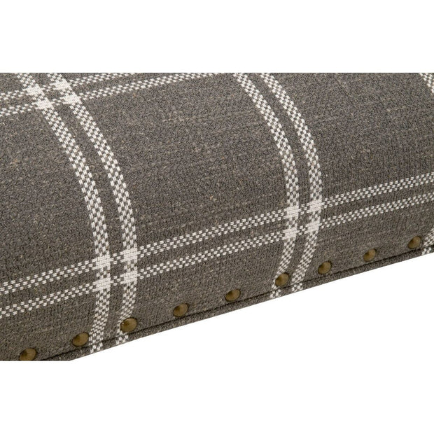 Essentials For Living Blakely Upholstered Coffee Table ~ LiveSmart Walden-Smoke, Natural Gray Birch