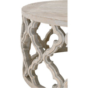 Essentials For Living Clover Coffee Table ~ Smoke Gray Elm