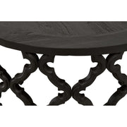 Essentials For Living Clover Large Coffee Table ~ Drift Brown Pine